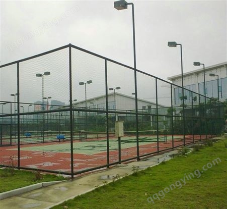 X256篮球场围户外花园栏勾花网体育场隔离围网足球场菱形网