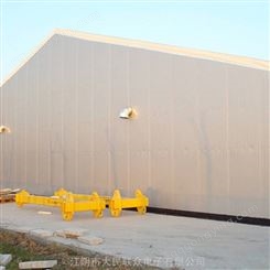 可移动储煤仓大型仓库雨棚装配式蓬房双层PVC刀刮布