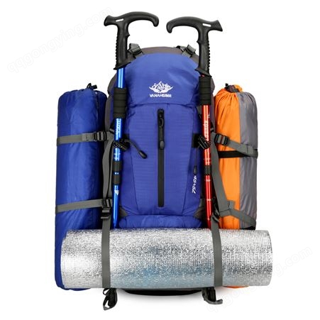 登山包跨境户外运动大容量尼龙双肩包徒步旅行运动多功能户外背包