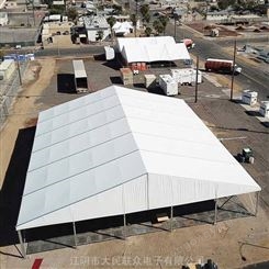 钢结构防尘煤棚活动篷房装配式蓬房面料加厚主材加错