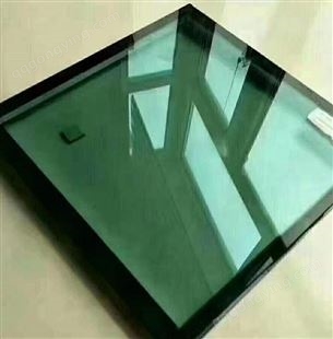 桂林8mmF绿镀膜钢化玻璃