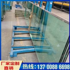 郑州双钢化超白玻璃 超白隔断玻璃  隔断钢化玻璃 办公室玻璃隔断
