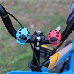 自行车硅胶瓢虫灯 led儿童滑步车甲虫灯 平衡车前灯配件装备
