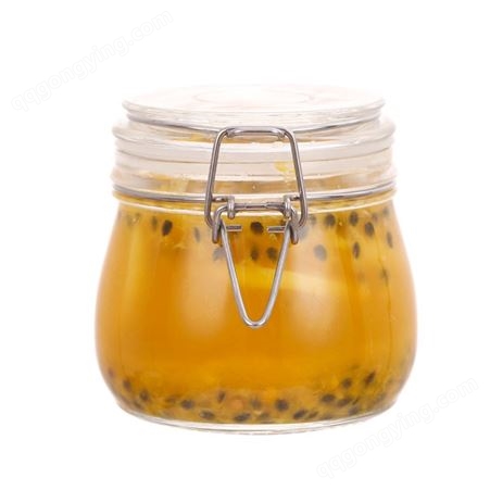 大中小号密封罐玻璃带盖食品储存罐青梅泡酒百香果柠檬蜂蜜茶罐子