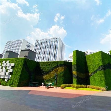 户外仿真植物墙 垂直绿化绿植装饰墙花墙草皮背景墙可定制