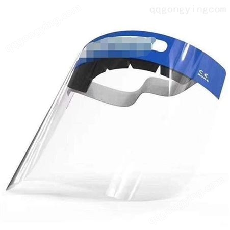 头戴式pvc防护面罩防疫面罩防飞沫隔离面罩