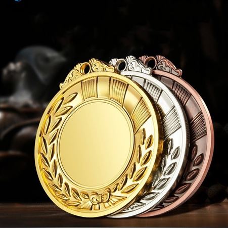 篮球比赛金银铜牌 体育活动羽毛球荣誉纪念奖牌 企业活动金属挂牌